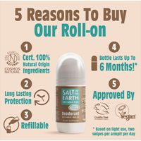 Salt of the Earth Natural Deodorant - Ginger & Jasmine